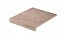 Клинкерная ступень прямоугольная рядовая Loftstufe Stroeher Zoe 972 taupe 294х340х35х11 мм