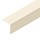 Планка угловая внешняя 50х50мм фактурная (Слоновая кость (RAL1015))
