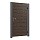 Калитка (комплект) фактурный (Тёмно-коричневый (RR32))