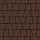 Тротуарная плитка Аттика, 60 мм, Коричневый, native