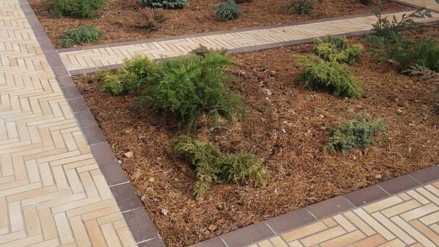 , stroeher, trotuarnaya_plitka, zheltyy, landshaftnyy_dizayn