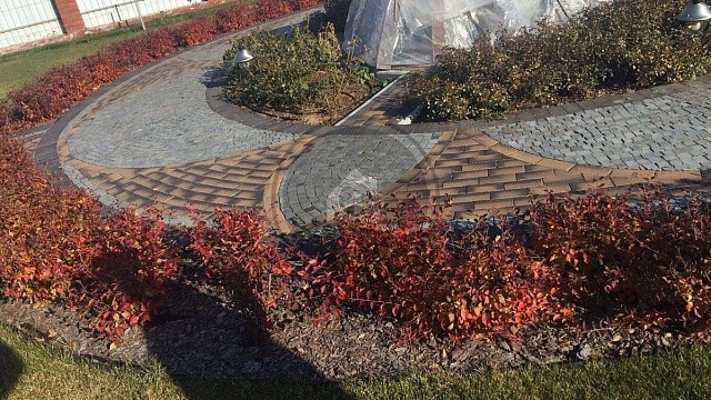 , trotuarnaya_plitka, sero_bezhevyy, landshaftnyy_dizayn