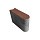 Бордюр шарнирный БРШ 25.20.8R, коричневый, неполный окрас