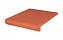 Клинкерная ступень античная гладкая King Klinker 01 Ruby red, 330*245*16 мм