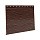 Скандинавская доска широкая фактурная (Коричневый (RAL8017))