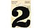 Цифра высотой 110 мм Duck & Dog 2