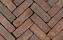 Клинкерная тротуарная брусчатка Penter Gala wasserstrich tumbled, 200*65*85 мм