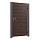 Калитка (комплект) фактурный (Коричневый (RAL8017))
