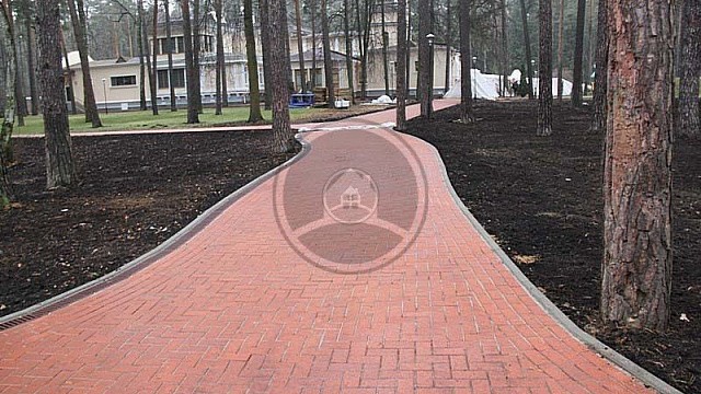 , trotuarnaya_plitka, krasnyy_pyestryy, landshaftnyy_dizayn