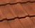 Керамическая черепица Nelskamp Nibra R10, Ангоб Антик