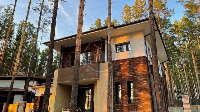 , tandem, oblitsovochnyy_kirpich, korichnevyy, dom