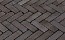 Клинкерная брусчатка ригельная Vandersanden Lugano Antica черный, 204*67*50 мм