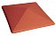Клинкерный заборный оголовок KING KLINKER 01 Ruby red, 445*585*106 мм