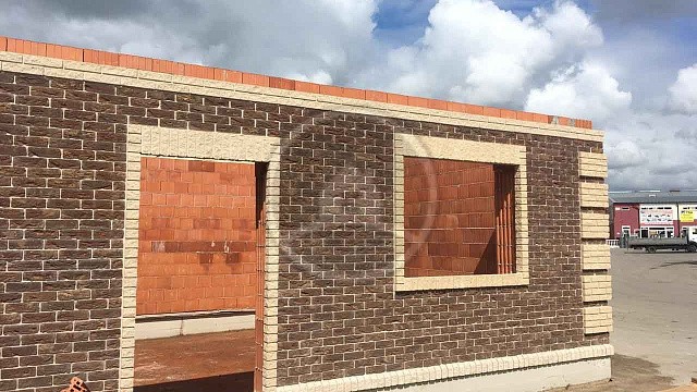 , tandem, oblitsovochnyy_kirpich, bordovyy, dom