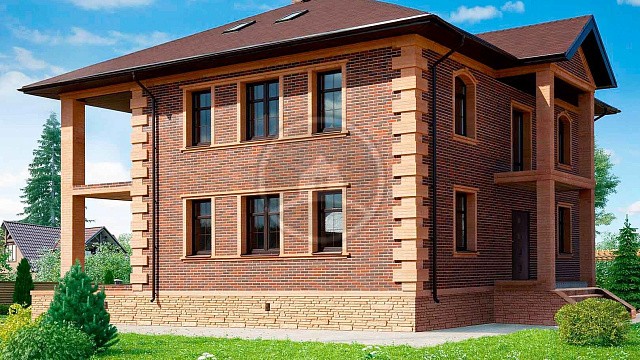 , aquasystem, feldhaus, kerabit, perel, tandem, myagkaya_cherepitsa, oblitsovochnyy_kirpich, prirodnyy_kamen, korichnevyy, dom