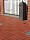 Тротуарная клинкерная брусчатка Vandersanden Cortona O красная, 200*100*52 мм