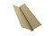 Планка ендовы верхней 115х30х115 0,45 PE с пленкой RAL 1014 слоновая кость