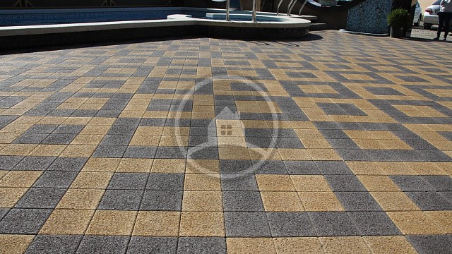 , steinrus, trotuarnaya_plitka, korichnevo_zheltyy, landshaftnyy_dizayn