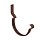 Крюк короткий усиленный модернизированный с комплектом крепления, 90/125 (00000031911)