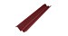 Планка примыкания верхнего (к вертикальной стене) Luxard Cl/Rom бордо