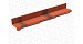 Планка примыкания левая  Decra Cl античный красный