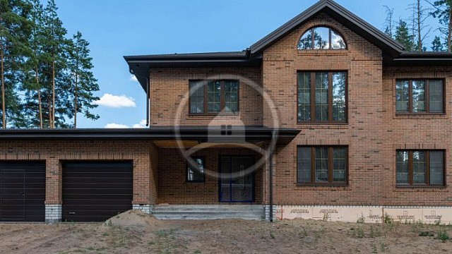 , braer, oblitsovochnyy_kirpich, korichnevyy, dom