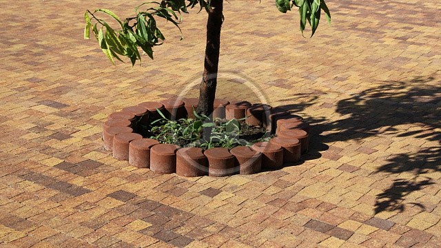 , trotuarnaya_plitka, korichnevyy, landshaftnyy_dizayn