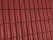 Цементно-песчаная черепица рядовая, Протектор, Вишня, Braas