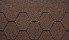 Битумная черепица Kerabit K+ коричневый