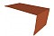 Планка мансардная 0,45 PE с пленкой RAL 8004 терракота