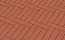 Клинкерная брусчатка Lode Janka красная гладкая, 250*65*45 мм