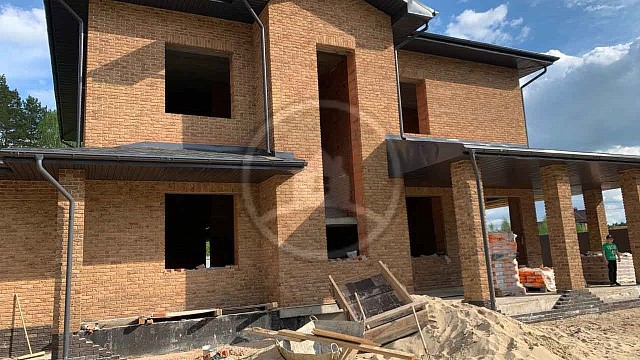 , tandem, oblitsovochnyy_kirpich, krasno_korichnevyy, dom