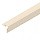Угол сайдинга наружный 50х50мм фактурный (Слоновая кость матовый (RAL1015))