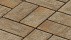 Тротуарная плитка Брусчатка «Голден» 80 мм
