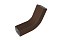 Колено стока гофрированное Vortex Lite Matt 76х102мм RAL 8017 шоколад