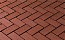 Тротуарная клинкерная брусчатка Vandersanden Cortona красная, 200*100*52 мм