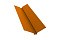 Планка ендовы верхней 115х30х115 0,45 PE с пленкой RAL 2004 оранжевый
